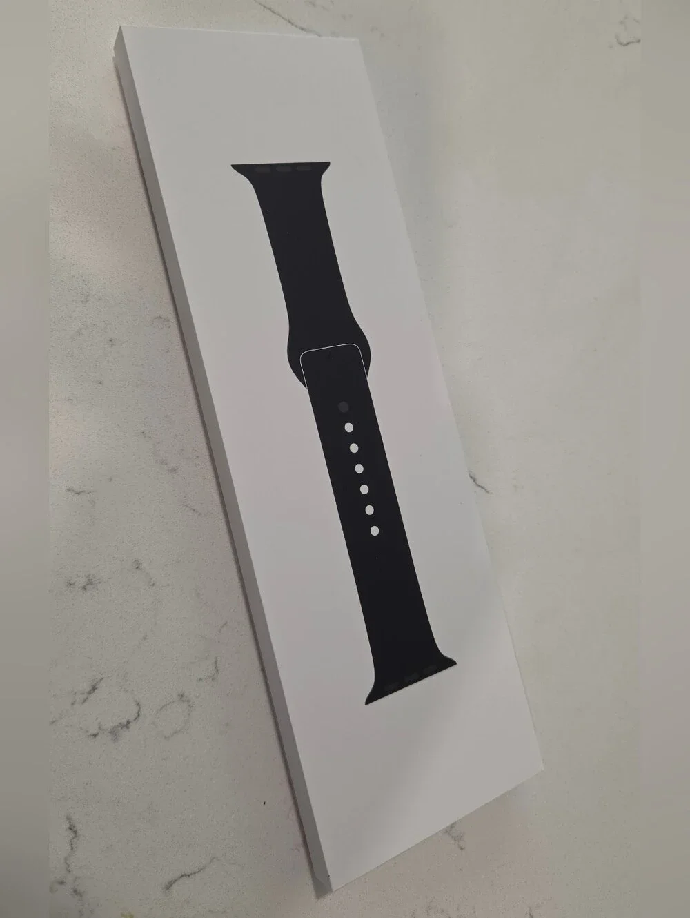 Apple Watch Band - Black Silicone Smartwatch Sport Band